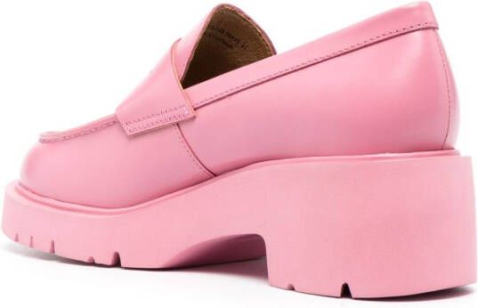 Camper Milah 60mm mid-block heel loafers Pink