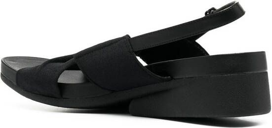 Camper Minikaah cross strap sandals Black