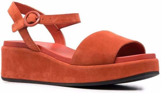 Camper Misia ankle strap sandals Red