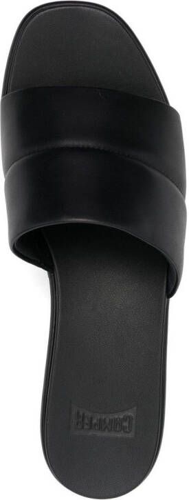 Camper Misia leather sandals Black