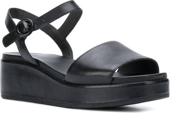 Camper Misia platform sandals Black