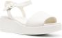 Camper Misia suede wedge sandals White - Thumbnail 2