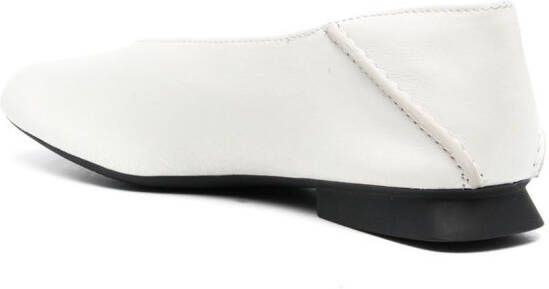 Camper Myra collapsible ballerina shoes White