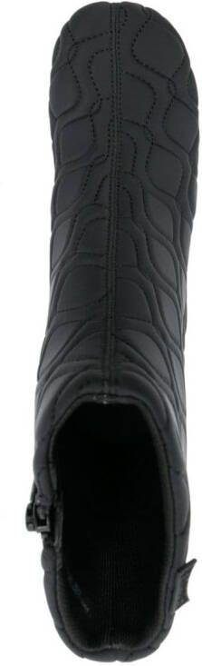 Camper Niki 60mm quilted boots Black