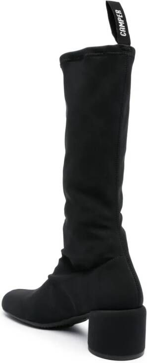 Camper Niki 65mm calf-length boots Black