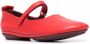 Camper Nina touch-strap leather ballerina shoes Red - Thumbnail 2