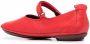 Camper Nina touch-strap leather ballerina shoes Red - Thumbnail 3