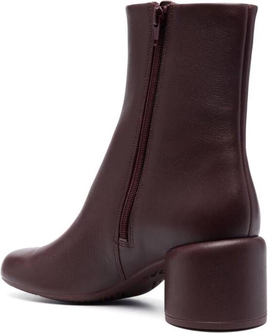 Camper Nkini 65mm ankle boots Brown
