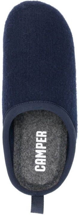Camper open-back slippers Blue