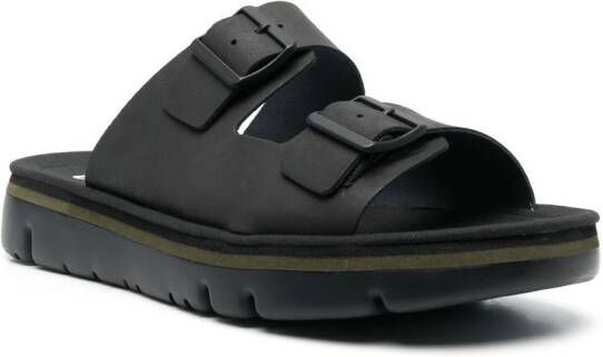 Camper Oruga buckled sandals Black