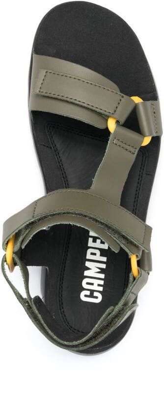 Camper Oruga touch-strap sandals Green