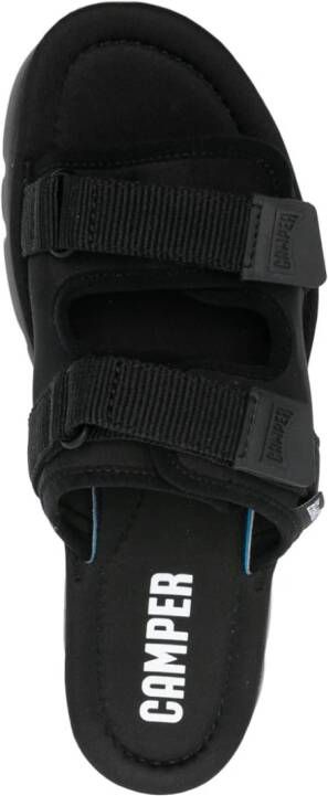 Camper Oruga Up 45mm slip-on sandals Black