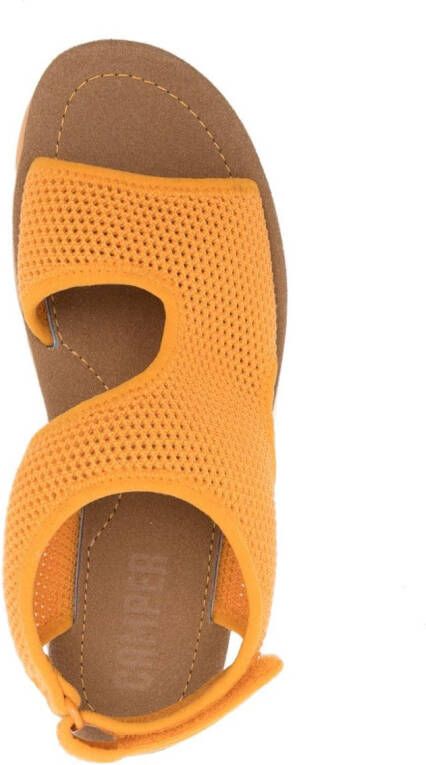 Camper Oruga Up open-toe sandals Orange