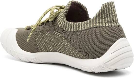 Camper Path knitted lace-up sneakers Green