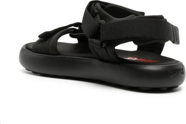 Camper Pelotas Flota touch-strap sandals Black