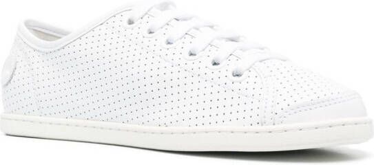 Camper perforated leather sneakers White