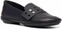 Camper perforated-strap leather loafers Black - Thumbnail 2