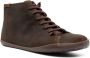 Camper Peu Cami lace-up leather boots Brown - Thumbnail 2