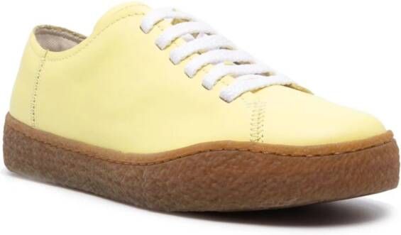 Camper Peu Terreno leather sneakers Yellow