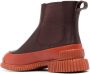 Camper Pix ankle-length leather boots Red - Thumbnail 3