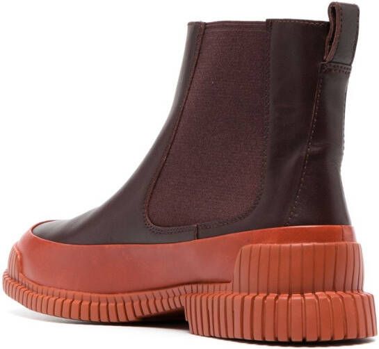 Camper Pix Chelsea ankle boots Red