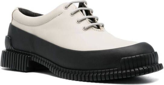 Camper Pix contrasting-sole lace-up shoes Grey