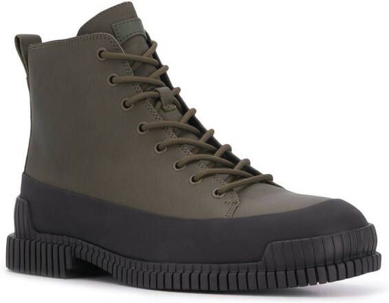 Camper Pix lace-up boots Green