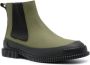 Camper Pix leather ankle bootes Green - Thumbnail 2