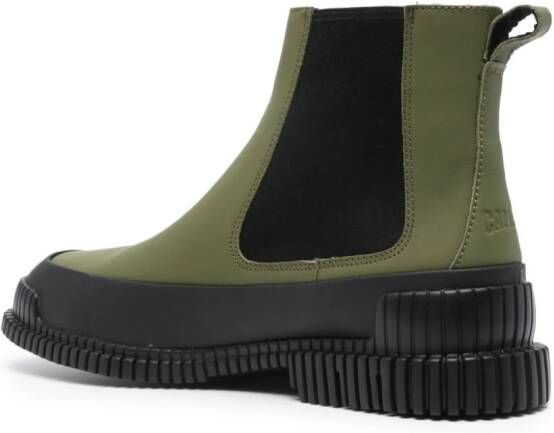 Camper Pix leather ankle bootes Green