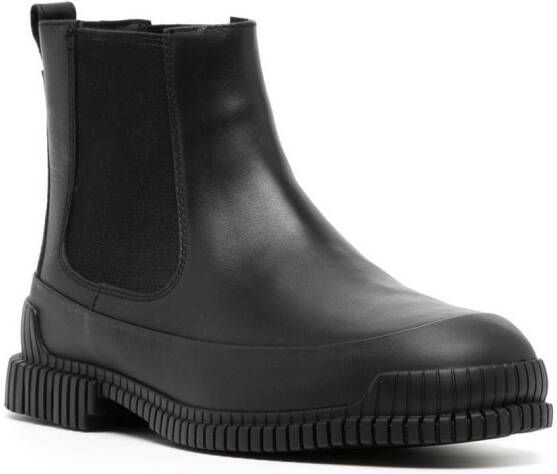 Camper Pix leather ankle boots Black