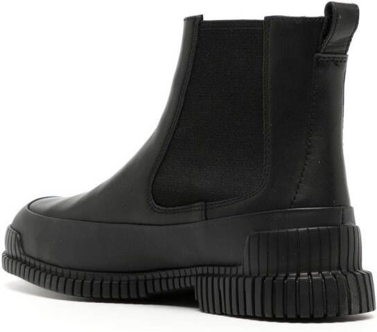 Camper Pix leather ankle boots Black