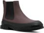 Camper Pix leather ankle boots Brown - Thumbnail 2