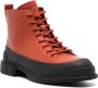 Camper Pix leather ankle boots Red - Thumbnail 2