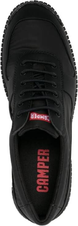 Camper Pix recycled-polyester oxford shoes Black