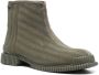 Camper Pix ribbed-knit ankle boots Green - Thumbnail 2