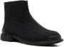 Camper ribbed-knit ankle boots Black - Thumbnail 2