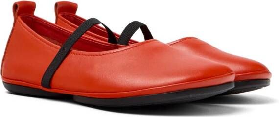 Camper Right ballerina shoes Red