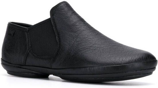 Camper Right leather loafers Black