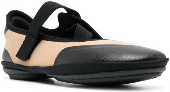 Camper Right Nina colour-block ballerina shoes Neutrals