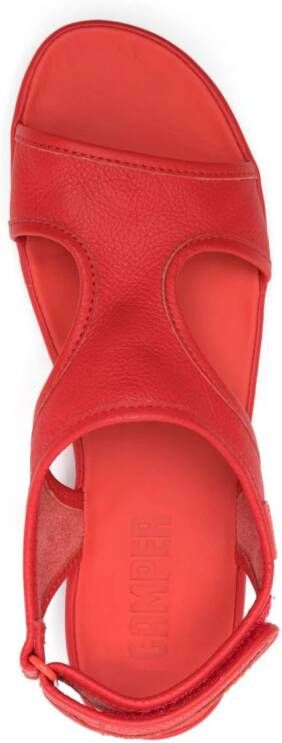 Camper Right Nina cut-out sandals Red