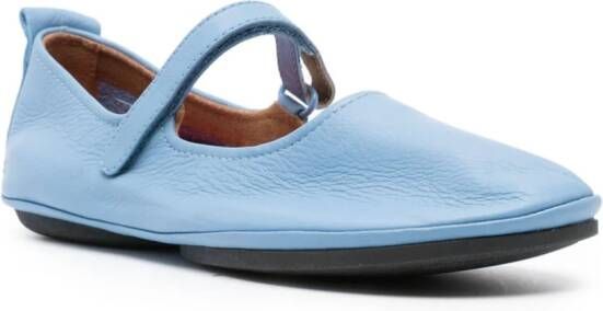 Camper Right Nina leather ballerina shoes Blue