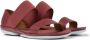Camper Right Nina leather sandals Red - Thumbnail 2
