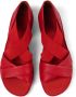 Camper Right Nina leather sandals Red - Thumbnail 3