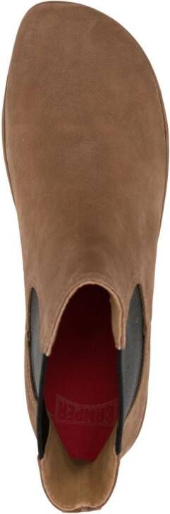 Camper Right Nina suede ankle-boots Brown