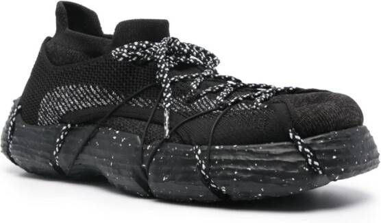 Camper Roku contrast lace-up sneakers Black