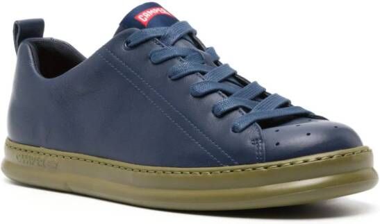 Camper Runner contrasting-sole leather sneakers Blue