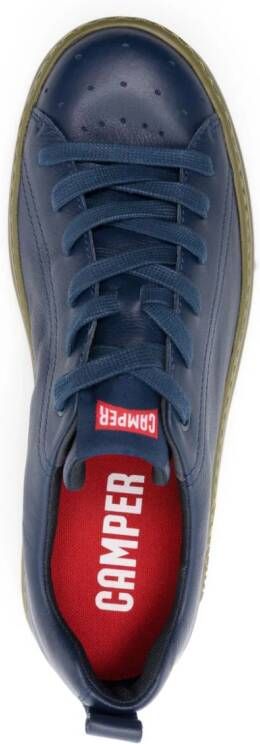 Camper Runner contrasting-sole leather sneakers Blue