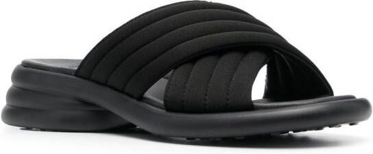 Camper Spiro cross-strap sandals Black