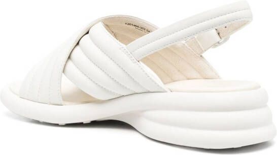 Camper Spiro cross-strap sandals White