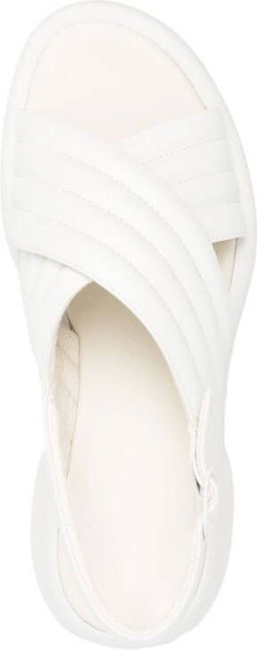 Camper Spiro cross-strap sandals White